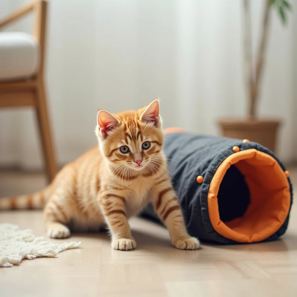 Cat Tunnel Interactive Toy - Boost Cat Play with an Interactive Tunnel Toy for Cats