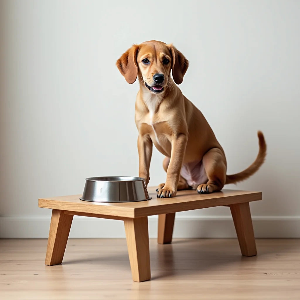 Elevated Dog Feeder Stand - Elevated Dog Feeder Stand for Better Posture and Comfort