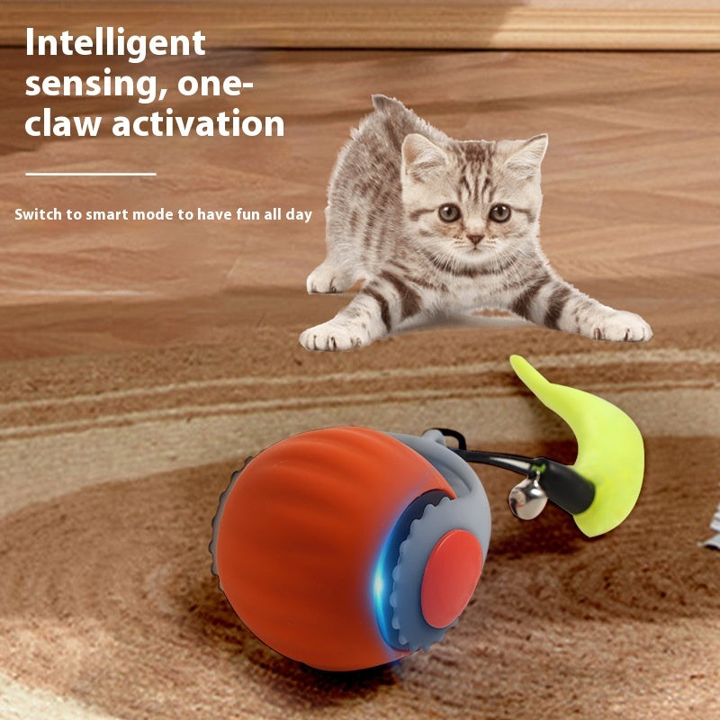 Gravity Sudden Ball Cat Toy Ball Automatic Funny Cat