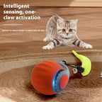 Gravity Sudden Ball Cat Toy Ball Automatic Funny Cat