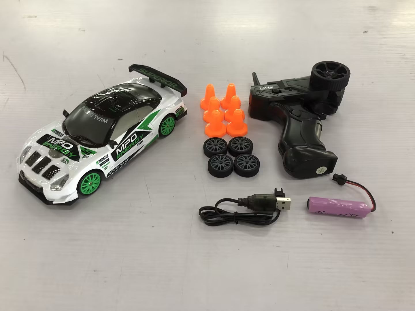 RC Drift Car Toy Remote Control GTR Model 4wd Vehicle