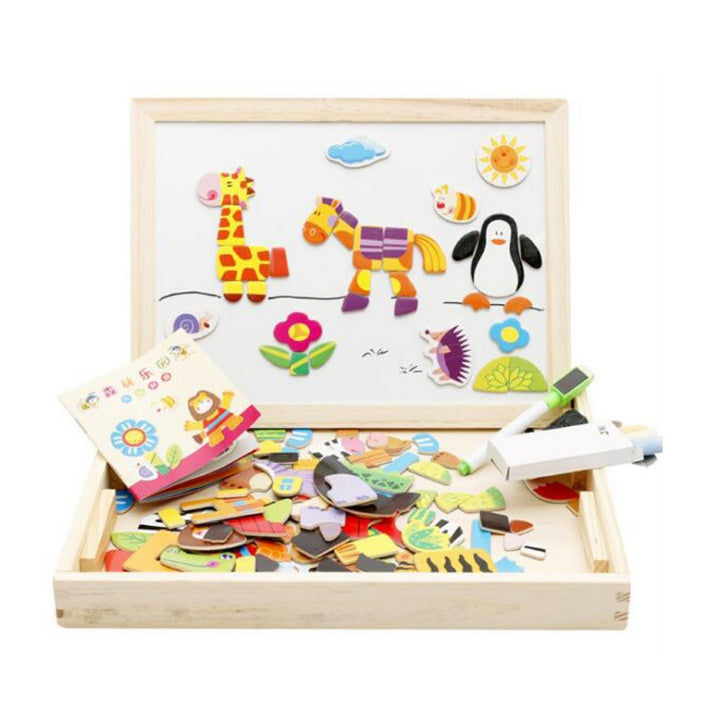 Magnetic Art Easel Jigsaw Puzzle Toy  Educational Toy