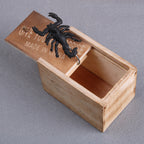 Prank Spider Wooden Scare Box Trick