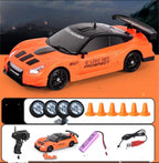 RC Drift Car Toy Remote Control GTR Model 4wd Vehicle