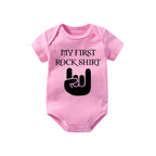 Finger letter romper  Onesie