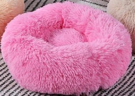Dog Beds For Small Dogs Round Plush Cat  Pet Nest Mat Puppy Beds