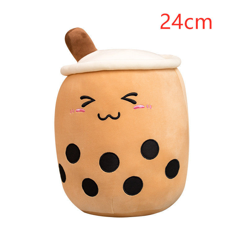 Cute Fruit Drink Plush Stuffed Soft Pillow Cushion