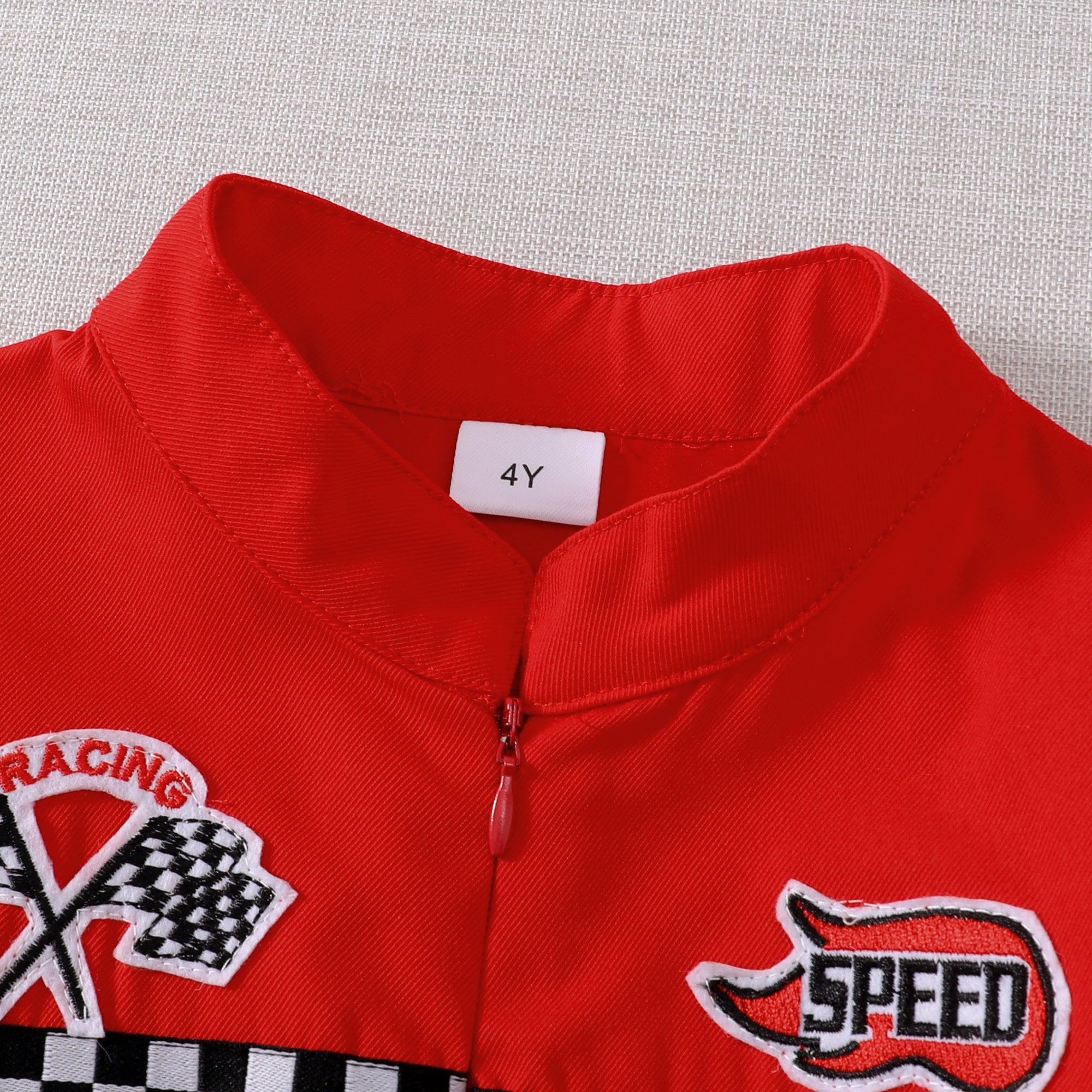 Toddler Girls Boys Racing Driver Jumpsuit, Racer Outfit