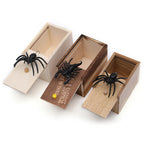 Prank Spider Wooden Scare Box Trick
