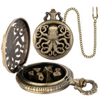 Thick Chain Octopus Symmetrical Pocket Watch Dice Set, Equipped With 7 Mini DND Dice