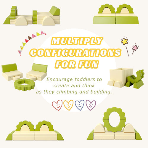 Kids Play Couch Indoor Climbing and Building Structure for Toddlers, Kids, Pre School