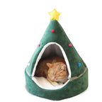 Christmas tree cat litter box
