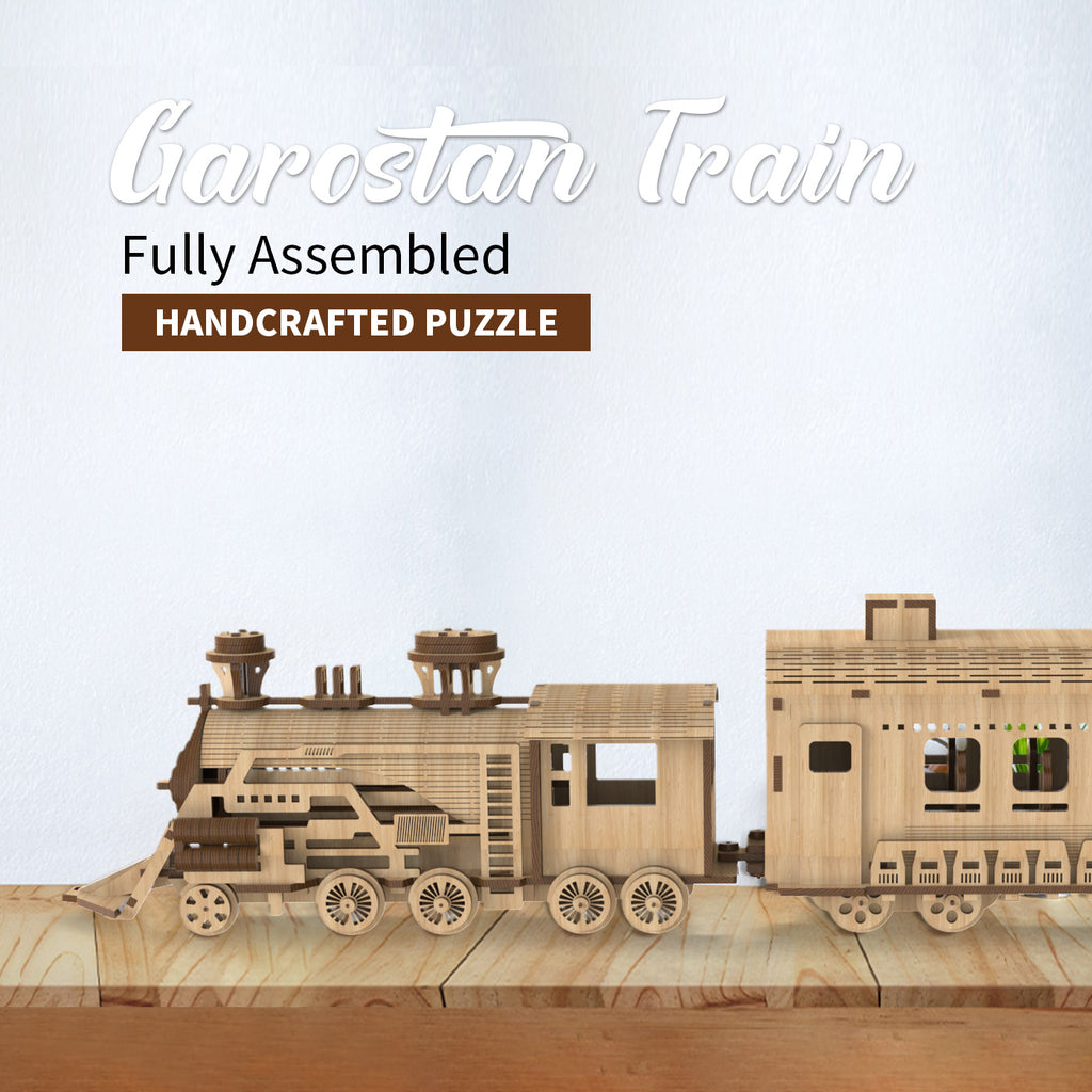 Garoustan Train Puzzle Toys