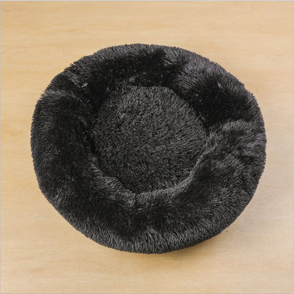 Dog Beds For Small Dogs Round Plush Cat  Pet Nest Mat Puppy Beds