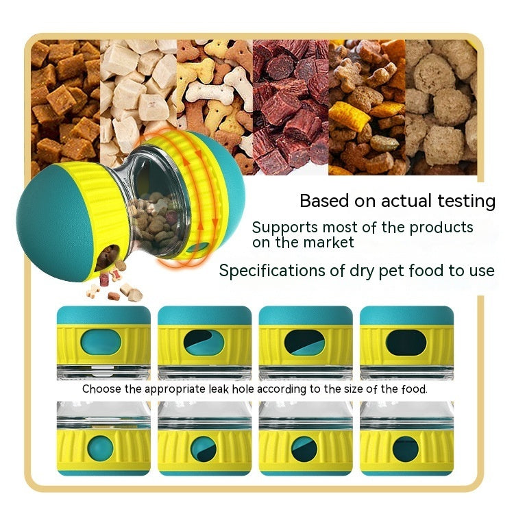 Food Dispensing Dog Toy Tumbler Food Ball
