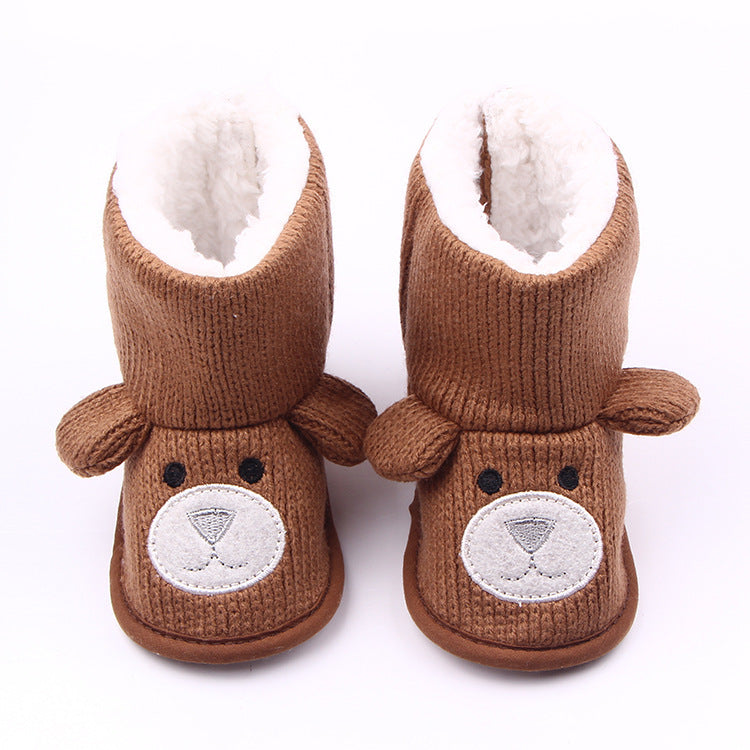 Baby shoes, toddler shoes, baby shoes, boots furry lining
