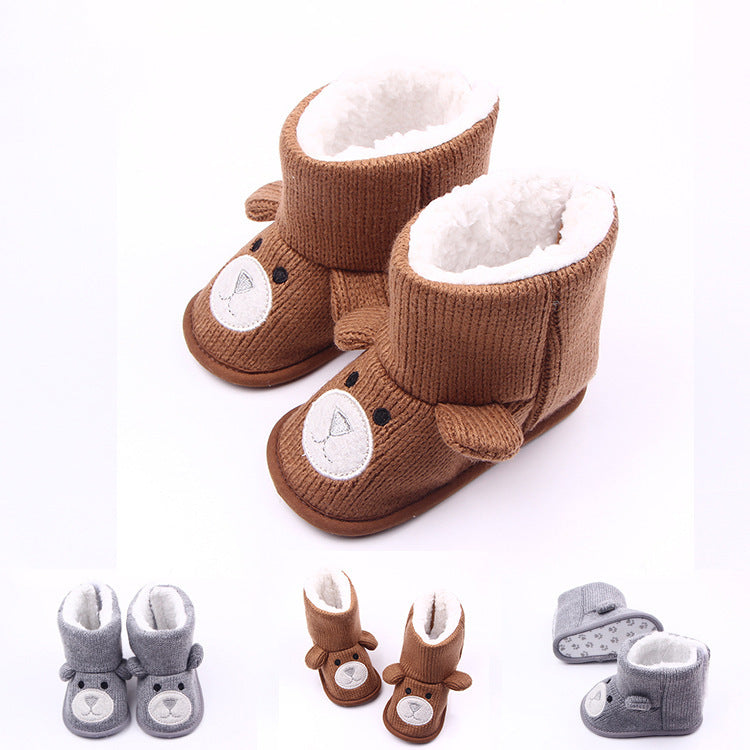 Baby shoes, toddler shoes, baby shoes, boots furry lining