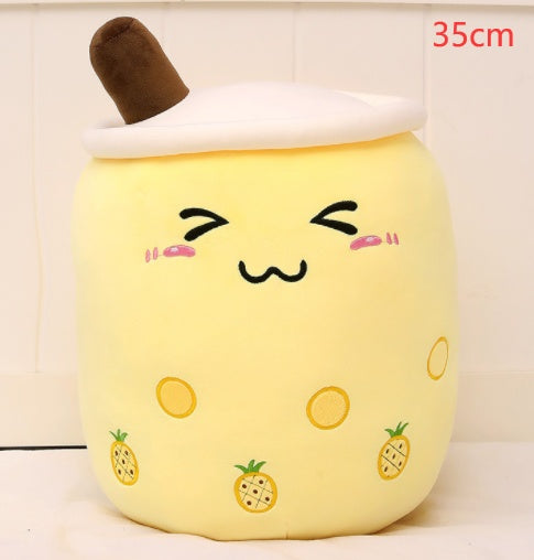 Cute Fruit Drink Plush Stuffed Soft Pillow Cushion