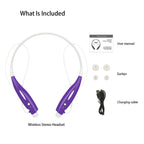 Wireless Stereo Headsets Sport Neckband Headphones