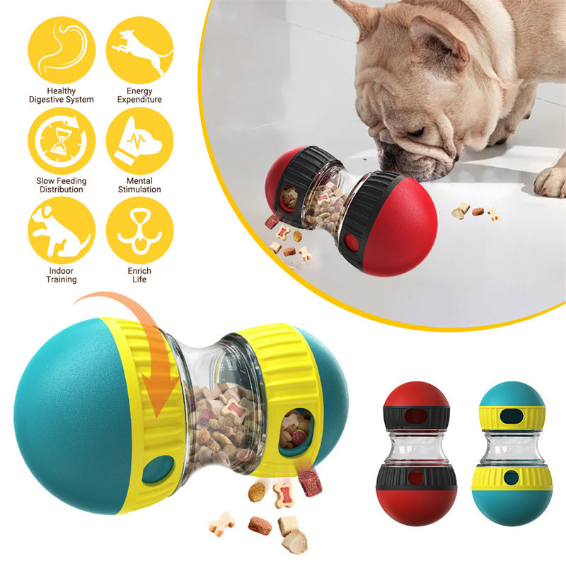 Food Dispensing Dog Toy Tumbler Food Ball