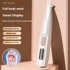 Pets Paw Hair Trimmer With LED Light Fully Waterproof