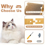 Large Size Cat Scratching Board, 23.6 Inch L Shape Cat Scratching Pad