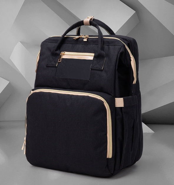 USB Charging Version Mommy Bed Backpack Folding Multi-function Large Capacity