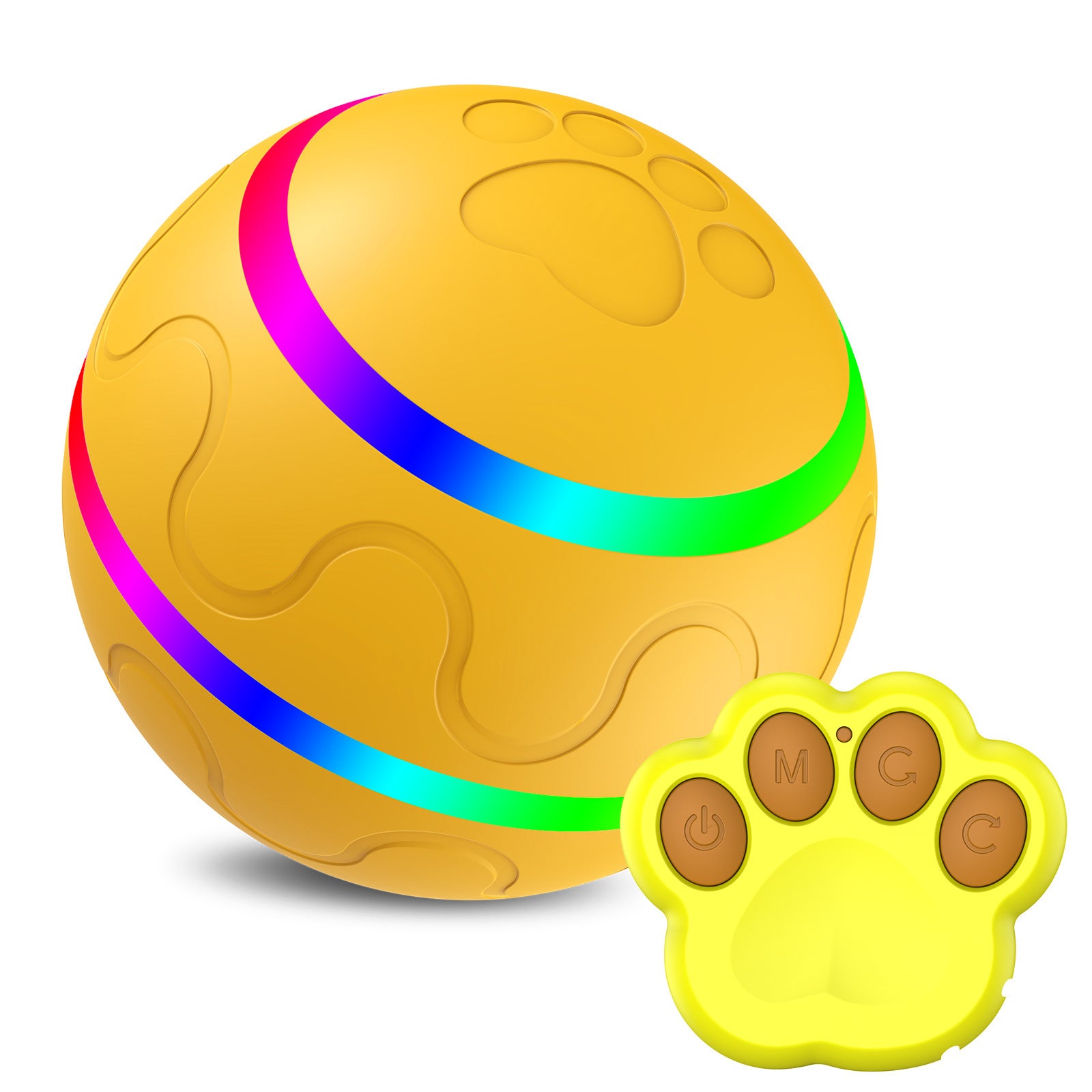 Cat Wicked Ball Toy Intelligent Ball USB Automatic Rotation