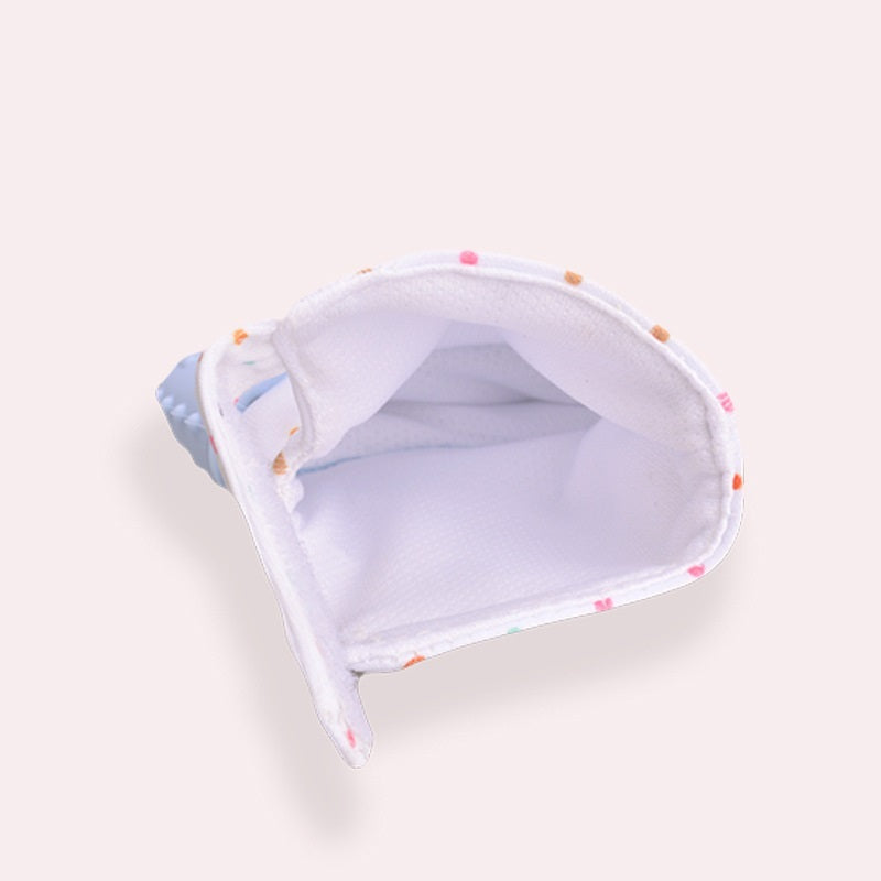 Baby teether baby anti-bite silicone molar gloves