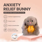 Breathing Rabbit Soothing Sensory Plush Toy With Relieve Anxiety Bunny Comforter Breathes For Newborn Conciliate