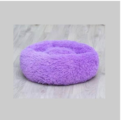 Dog Beds For Small Dogs Round Plush Cat  Pet Nest Mat Puppy Beds