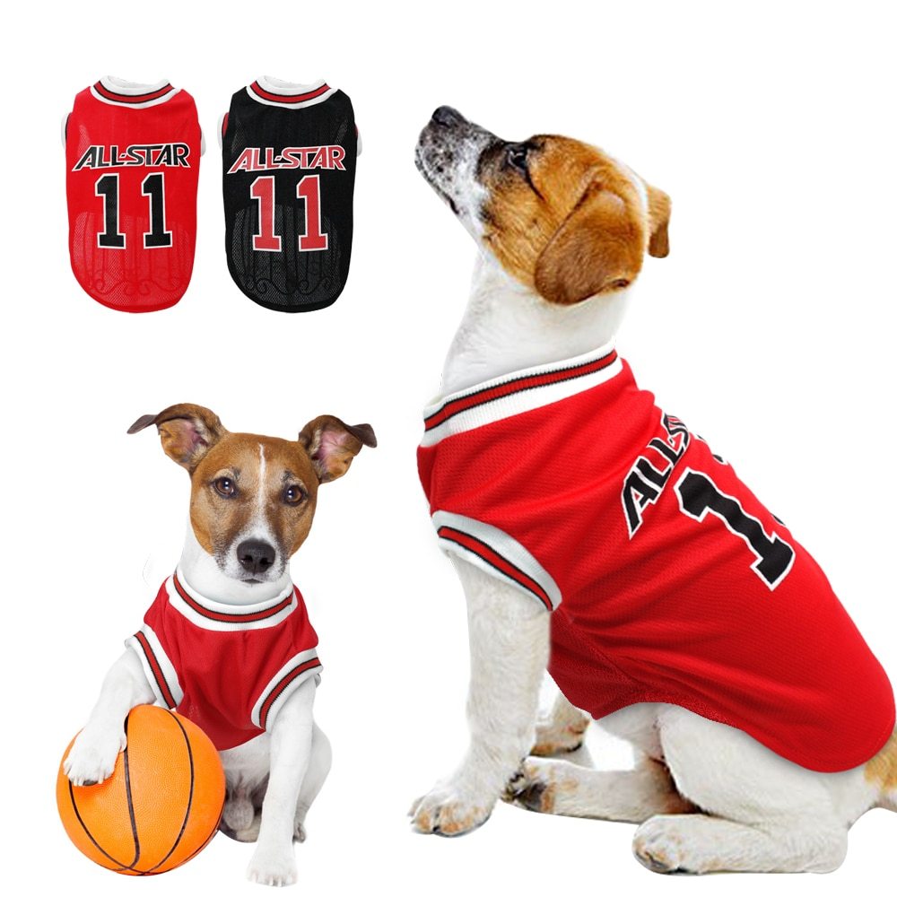 Dog Vest Hot World Cup Ball Spring And Summer Dog Vest
