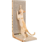 Large Size Cat Scratching Board, 23.6 Inch L Shape Cat Scratching Pad