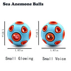 Dog Rubber Ball With Bell Sound, 2-Pack, Interactive Pet Chew Toy For Puppies And Small Dogs
