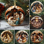 Creative Christmas Acrylic  Decoration Pendant