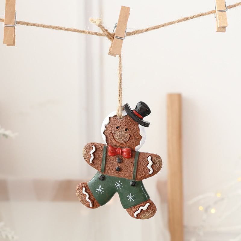 Christmas Decorations  Gingerbread Man Small Pendant