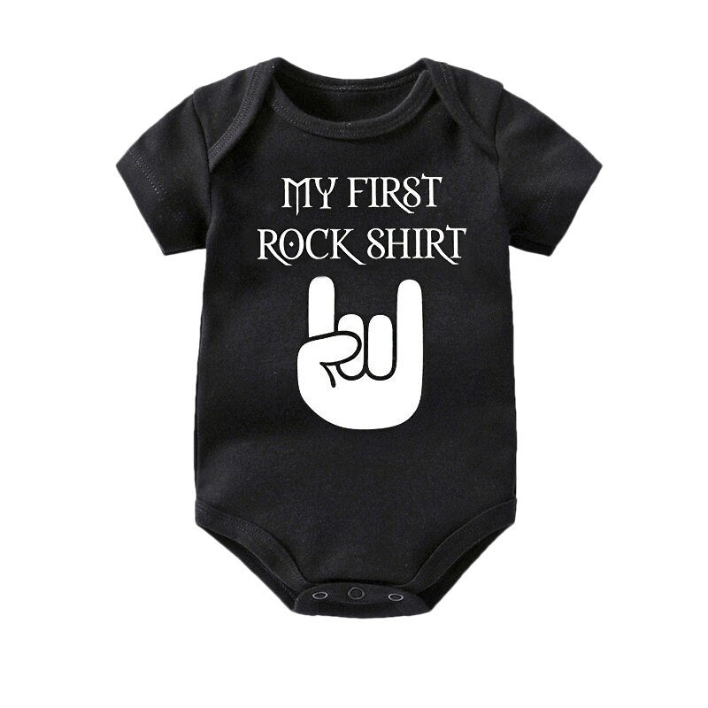 Finger letter romper  Onesie