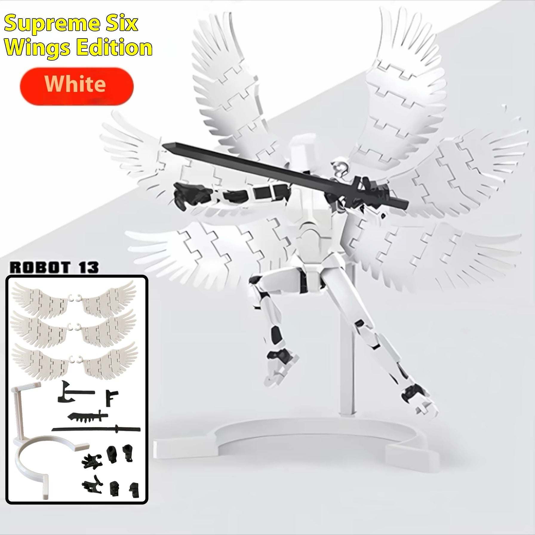 Multi-Jointed Movable Shapeshift Robot 3D