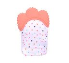 Baby teether baby anti-bite silicone molar gloves