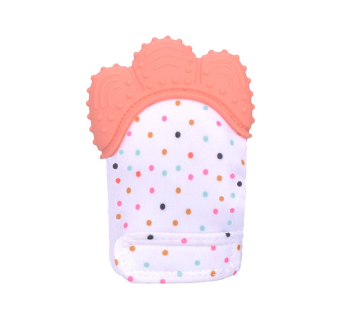 Baby teether baby anti-bite silicone molar gloves
