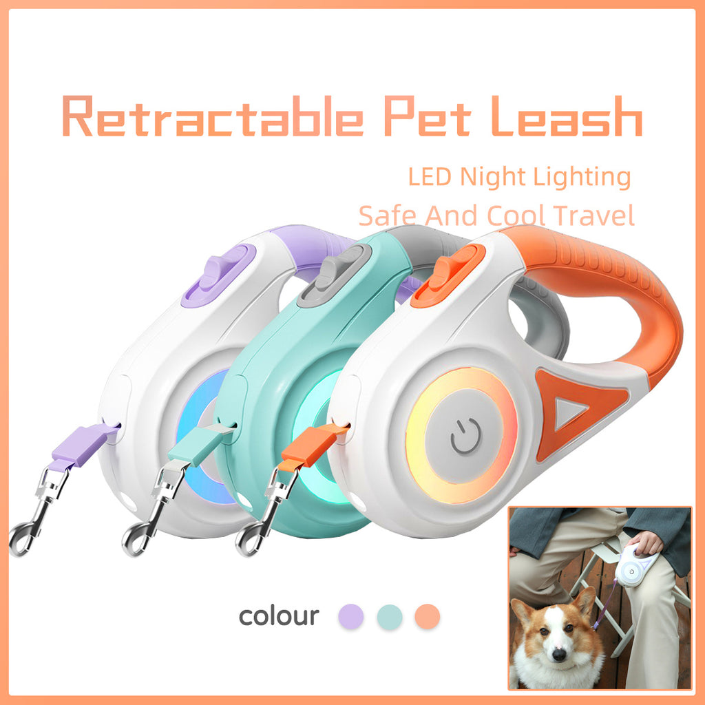Dog Leash Retractable Leash And Dog Collar Spotlight
