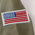 Toddler Boys Pilot Jumpsuit Army Green Long Sleeve Romper