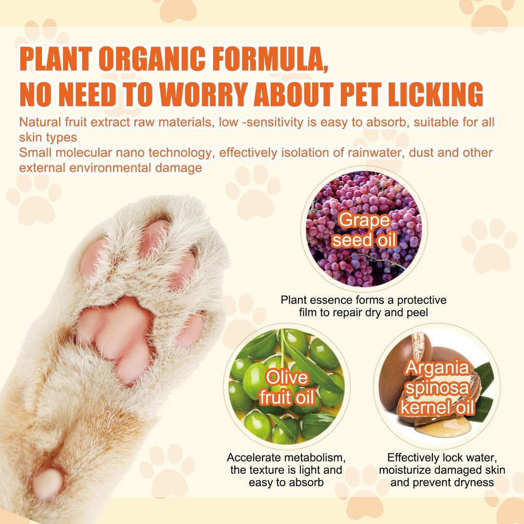 Pet Moisturizing Paw Cream For Cats And Dogs Universal Moisturizing Paw Pads Dry Crack Care Cream