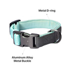 PETMARVEL Heavy Duty Solid Dog Collar Neoprene Padded 1 In Wide