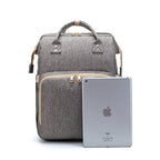 USB Charging Version Mommy Bed Backpack Folding Multi-function Large Capacity