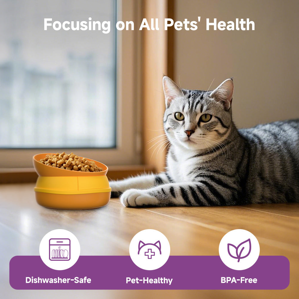 Pet  Bowl Combination Multi-layer Five-in-one For Dogs and Cats