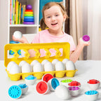 Egg Matching Toy Shape Matching Sorting Montessori Toys For Kids Children