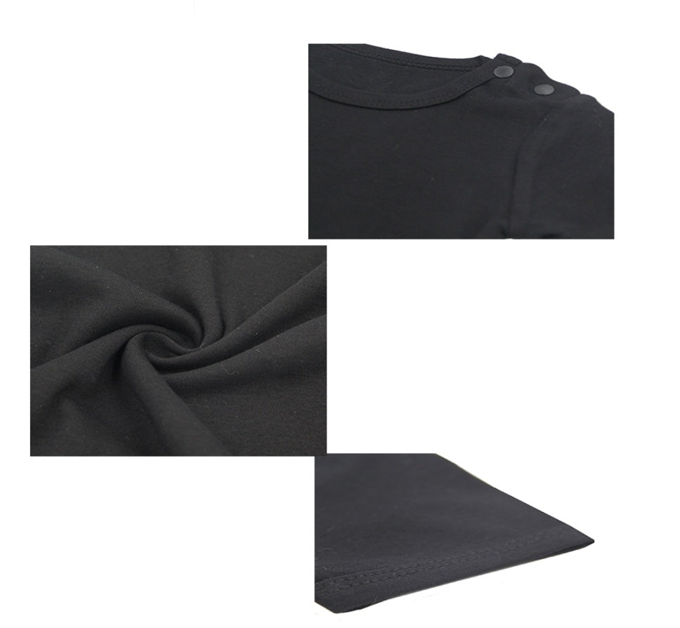 Finger letter romper  Onesie