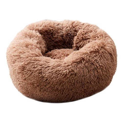 Dog Beds For Small Dogs Round Plush Cat  Pet Nest Mat Puppy Beds