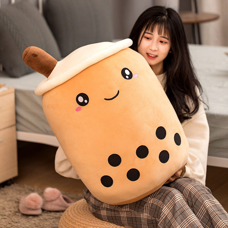 Cute Fruit Drink Plush Stuffed Soft Pillow Cushion